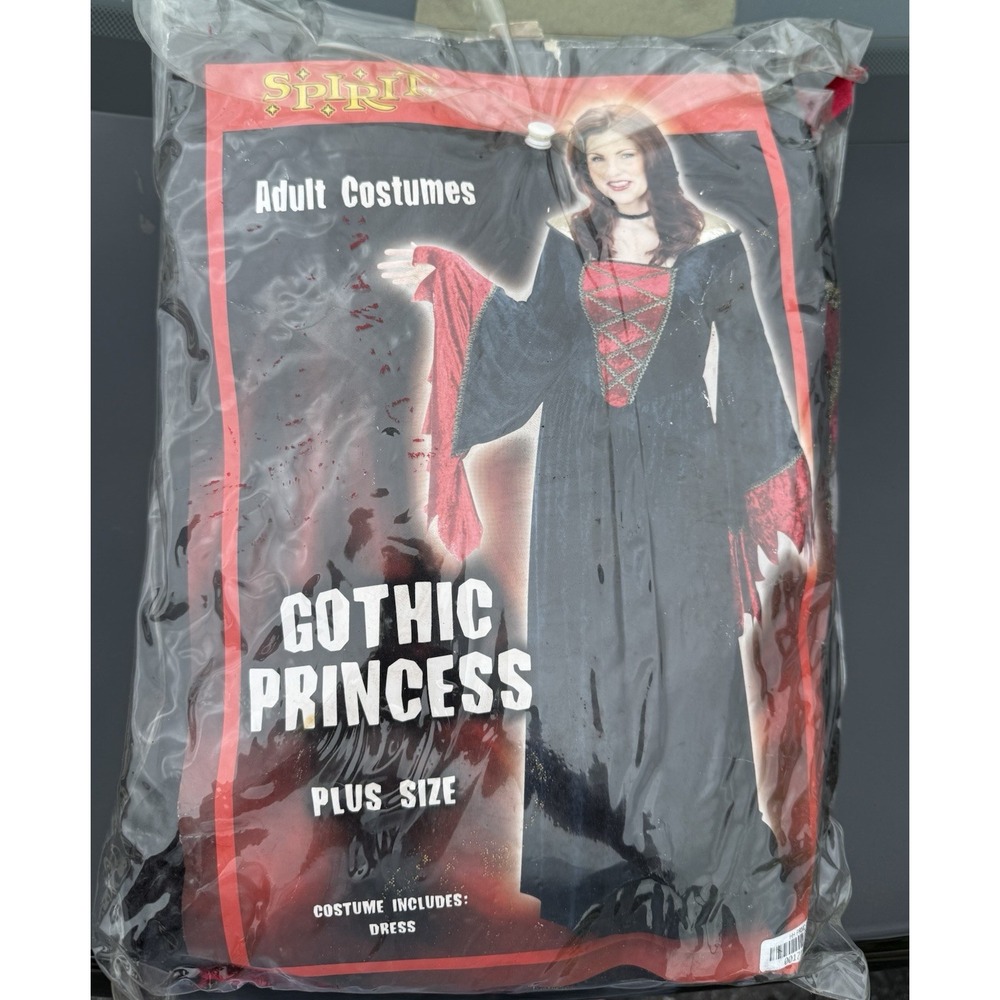 Gothic Princess Plus Size Woman's Halloween Costume